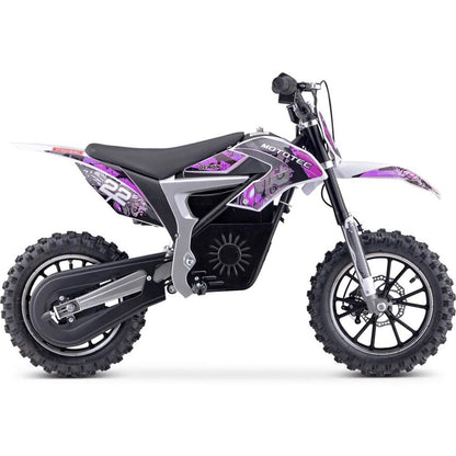 MotoTec USA 36v 790w Demon Electric Dirt Bike Lithium - Purple [MPN: MT-DIRT-LITHIUM_PURPLE]_908413