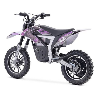 MotoTec USA 36v 790w Demon Electric Dirt Bike Lithium - Purple [MPN: MT-DIRT-LITHIUM_PURPLE]_908414