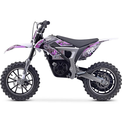 MotoTec USA 36v 790w Demon Electric Dirt Bike Lithium - Purple [MPN: MT-DIRT-LITHIUM_PURPLE]_908415
