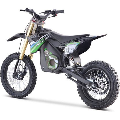 MotoTec USA 48v Pro Electric Dirt Bike 1800w Lithium - Green MT-DIRT-PRO-1500_GREEN_908432