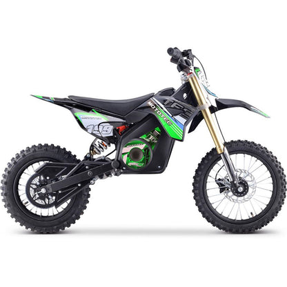 MotoTec USA 48v Pro Electric Dirt Bike 1800w Lithium - Green MT-DIRT-PRO-1500_GREEN_908434