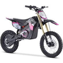 MotoTec USA 48v Pro Electric Dirt Bike 1800w Lithium - Pink MT-DIRT-PRO-1500_PINK_908449
