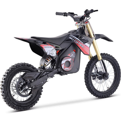 MotoTec USA 48v Pro Electric Dirt Bike 1800w Lithium - Red MT-DIRT-PRO-1500_RED_908450
