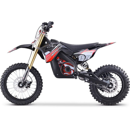 MotoTec USA 48v Pro Electric Dirt Bike 1800w Lithium - Red MT-DIRT-PRO-1500_RED_908452