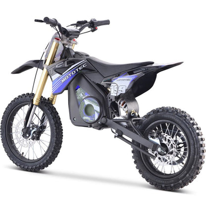 MotoTec USA 48v Pro Electric Dirt Bike 1800w Lithium - Blue MT-DIRT-PRO-1500_BLUE_908430