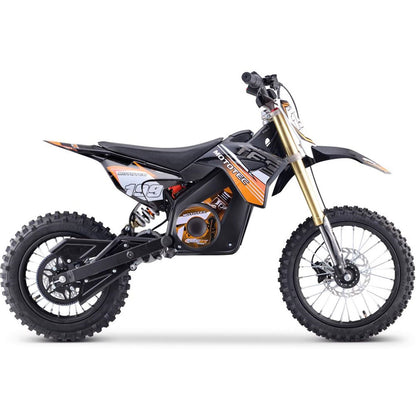 MotoTec USA 48v Pro Electric Dirt Bike 1800w Lithium - Orange MT-DIRT-PRO-1500_ORANGE_908442