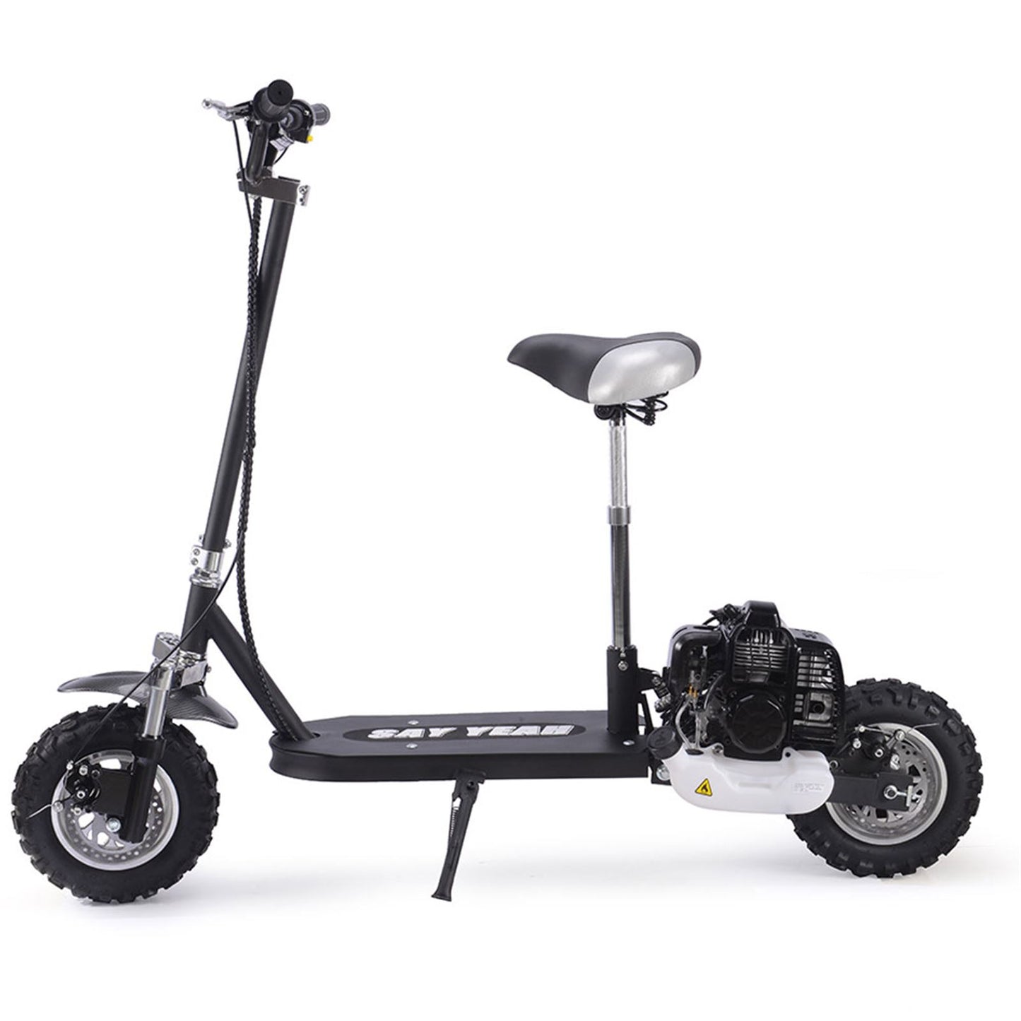 MotoTec USA Say Yeah 49cc Gas Scooter - Black SY-GAS-SCOOTER-49CC_BLACK_909909