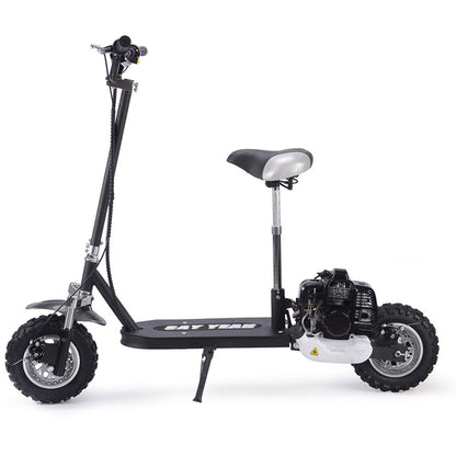 MotoTec USA Say Yeah 49cc Gas Scooter - Black SY-GAS-SCOOTER-49CC_BLACK_909909