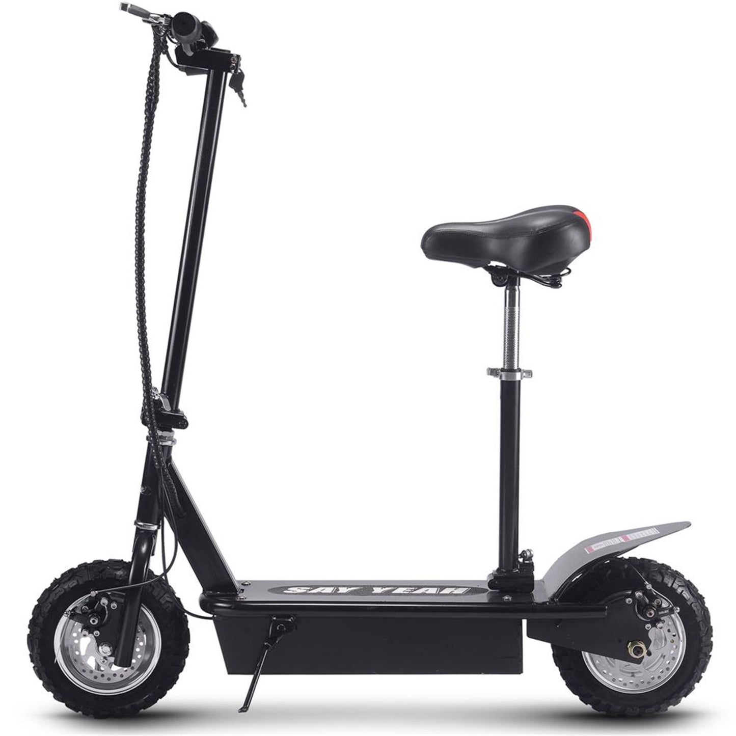 MotoTec USA Say Yeah 500w 36v Electric Scooter - Black [MPN: SY-E-500_BLACK]_909893