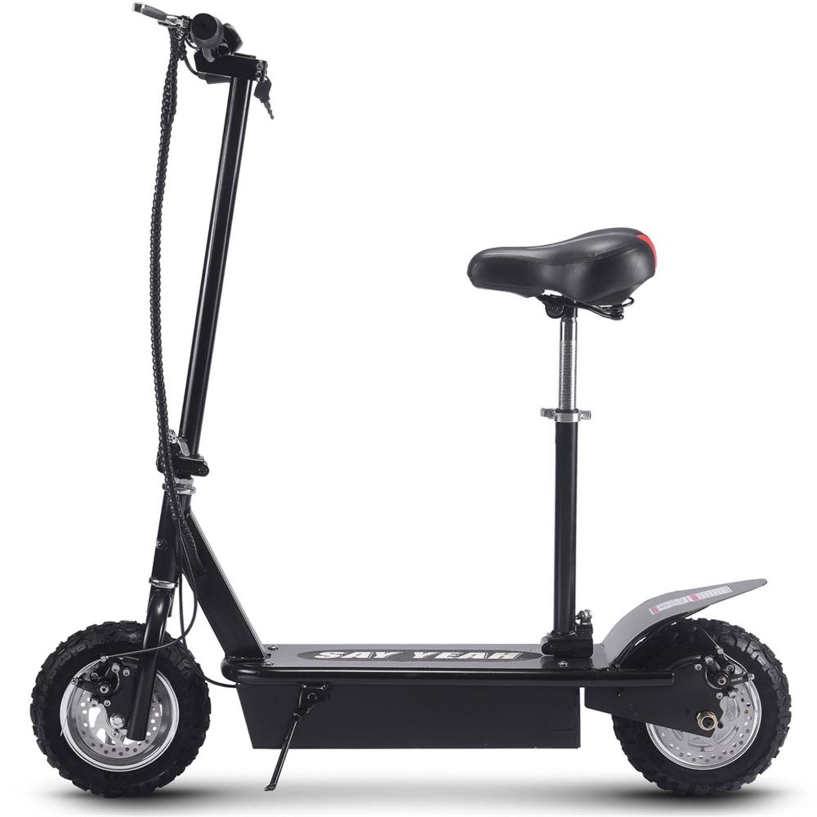 MotoTec USA Say Yeah 500w 36v Electric Scooter - Black [MPN: SY-E-500_BLACK]_909893