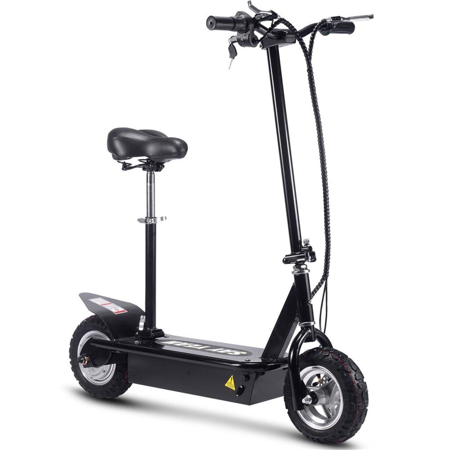 MotoTec USA Say Yeah 500w 36v Electric Scooter - Black [MPN: SY-E-500_BLACK]_909895