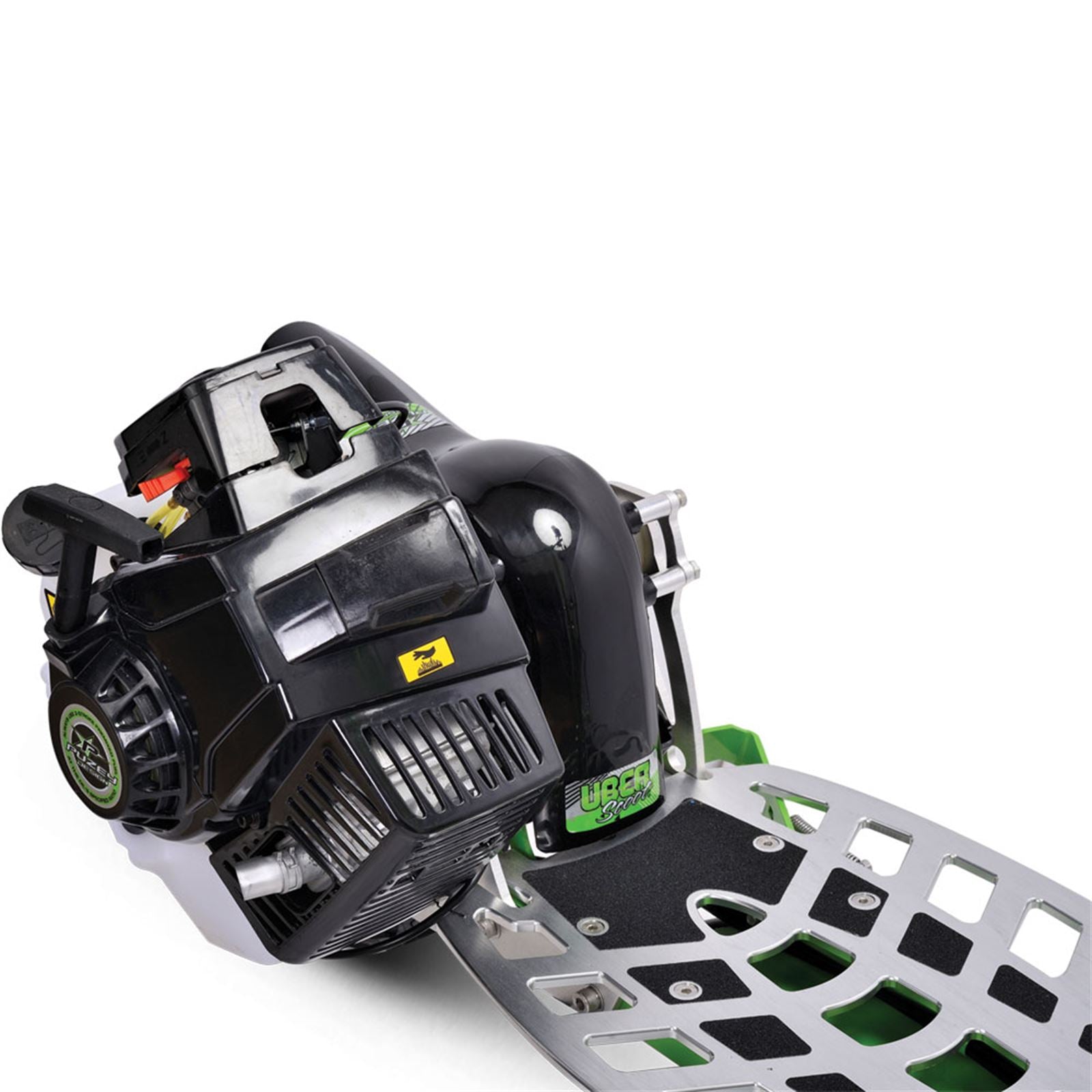 MotoTec USA UberScoot 70x 2-Speed Gas Scooter - Green [MPN: EVO-70X_GREEN]_904265