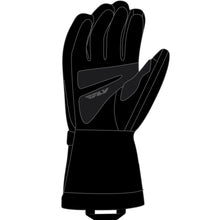 Fly Racing Cascade Gloves - Black/Blue/Hi-Vis - Small 363-3922S_1080131