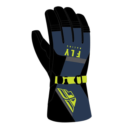 Fly Racing Cascade Gloves - Black/Blue/Hi-Vis - XS 363-3922XS_1080134