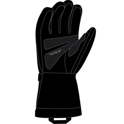 Fly Racing Cascade Gloves - Black/Red - XS 363-3923XS_1080099