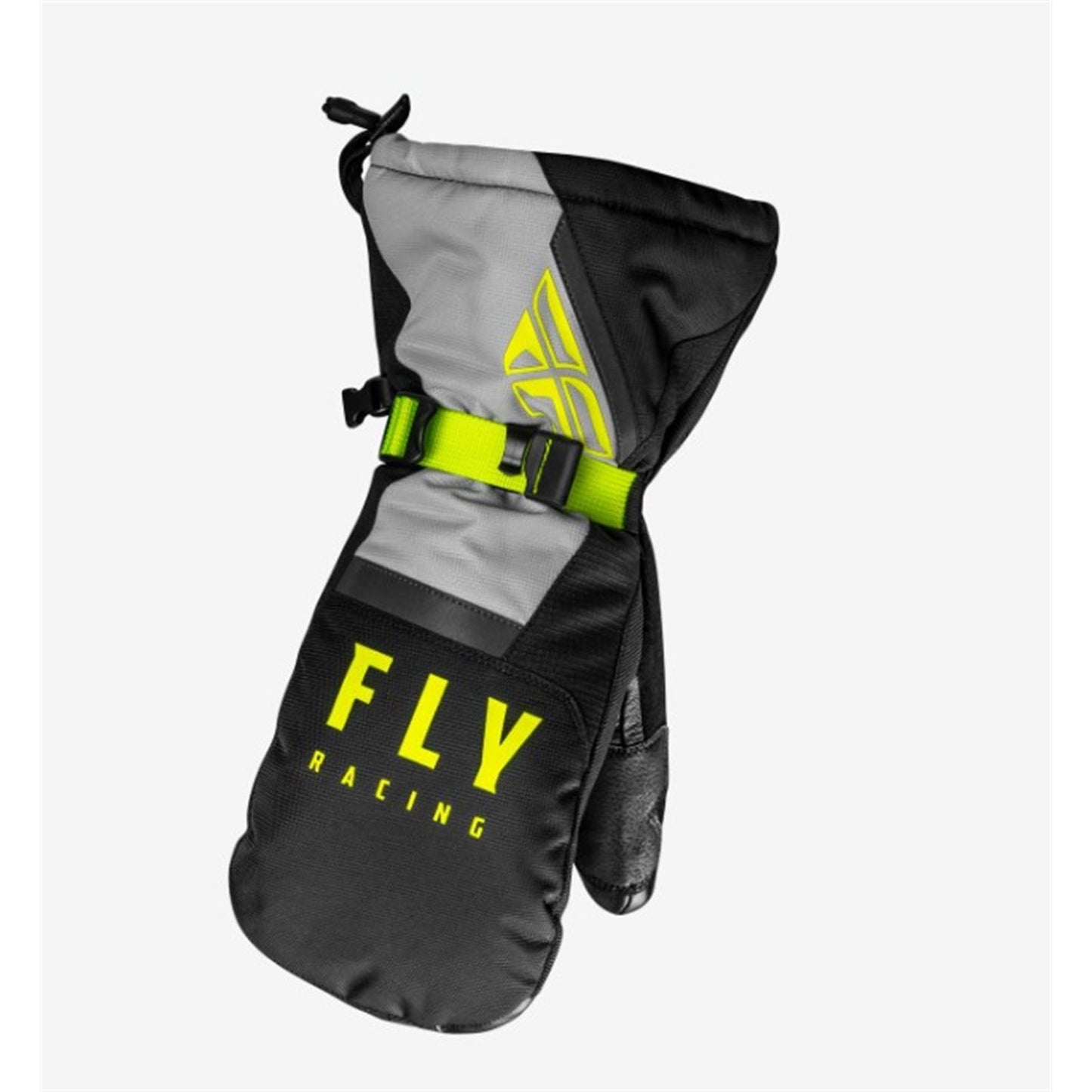 Fly Racing Cascade Mittens - Black/Grey/Hi-Vis - XL 363-3931X_1334818