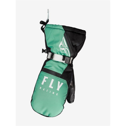 Fly Racing Cascade Mittens - Black/Mint - 3XL 363-39323X_1334769