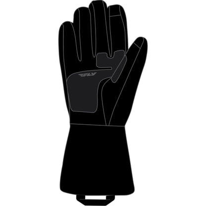 Fly Racing Glacier Gloves - Black - XL 363-3940X_1080153