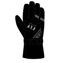 Fly Racing Highland Gloves - Black - Small 363-3950S_1080220
