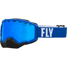 Fly Racing Focus Snow Goggles - Blue/White with Sky Blue Mirror/Blue Lens 37-50081_904576