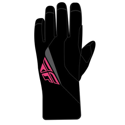 Fly Racing Title Long Gloves - Black/Pink - Medium [MPN: 371-0614M]_1080422