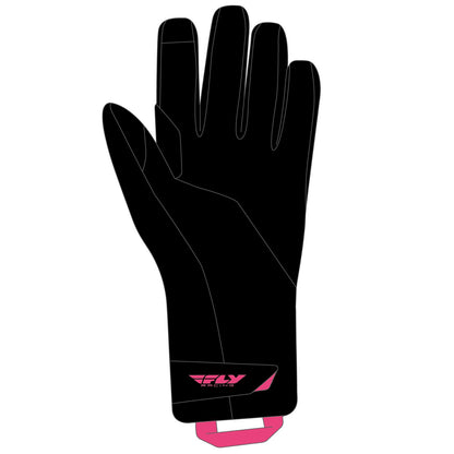 Fly Racing Title Long Gloves - Black/Pink - Medium [MPN: 371-0614M]_1080421