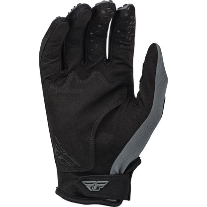 Fly Racing Youth Kinetic Gloves - Dark Grey/Black - Large 376-410YL_905021