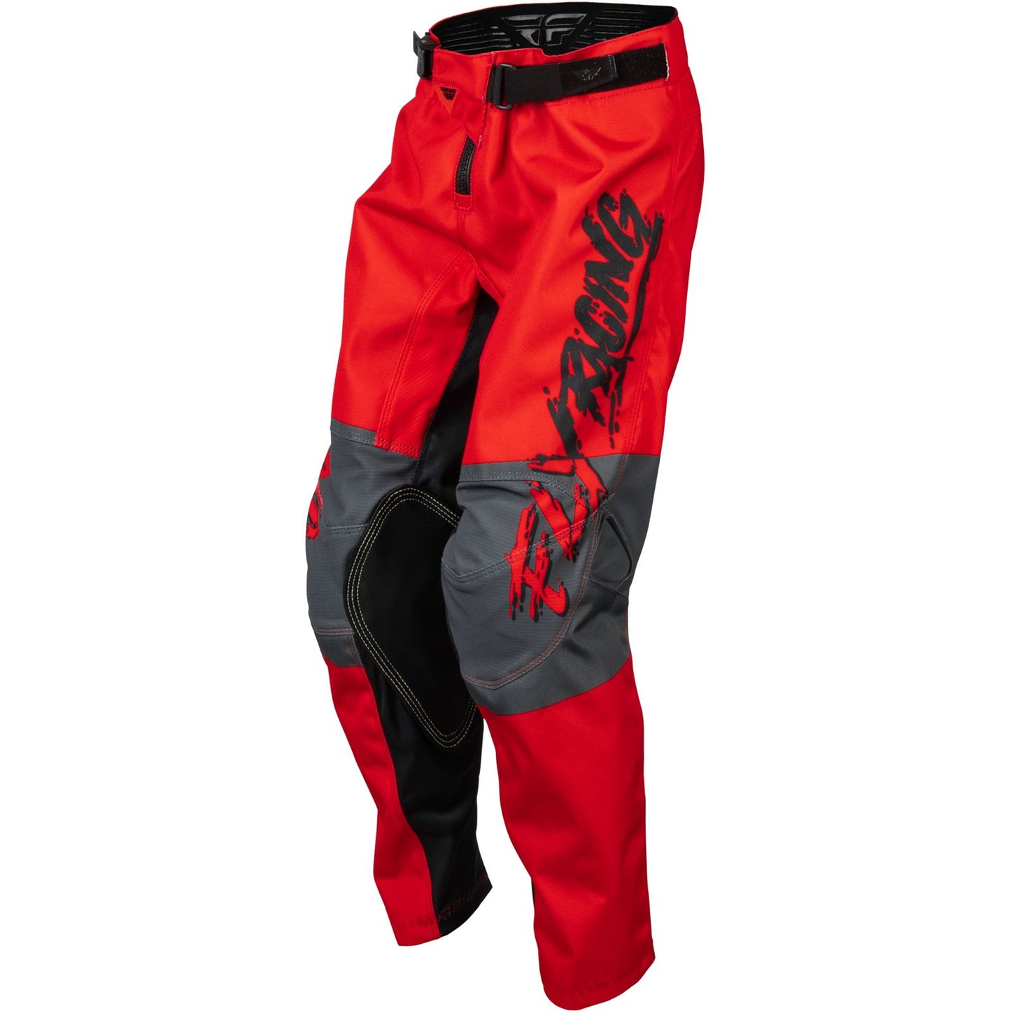 Fly Racing  Kinetic Khaos Pants - Black/Red/Grey _905175