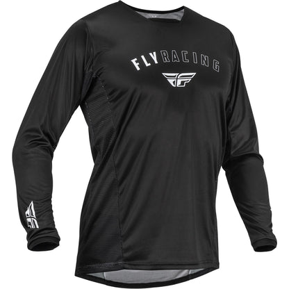 Fly Racing Patrol Jersey - Black/White - Small 376-650S_905964