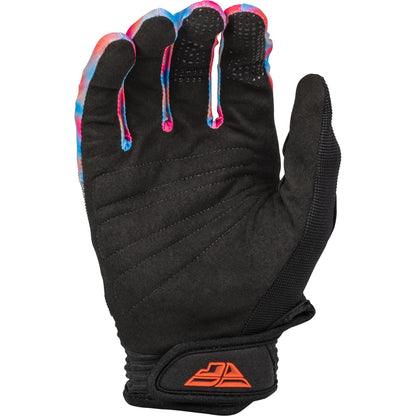 Fly Racing F-16 Gloves - Grey/Pink/Blue - Small 376-811S_906379