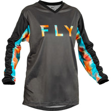 Fly Racing Women's F-16 Jersey - Grey/Pink/Blue - XL 376-821X_906442