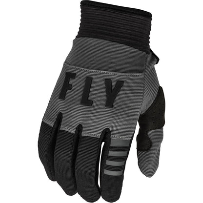 Fly Racing Youth F-16 Gloves - Dark Grey/Black - Small [MPN: 376-911YS]_906592