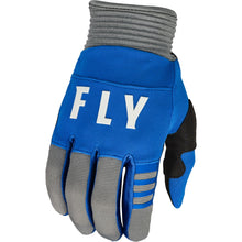 Fly Racing Youth F-16 Gloves - Blue/Grey - 2XS [MPN: 376-912Y2XS]_906644