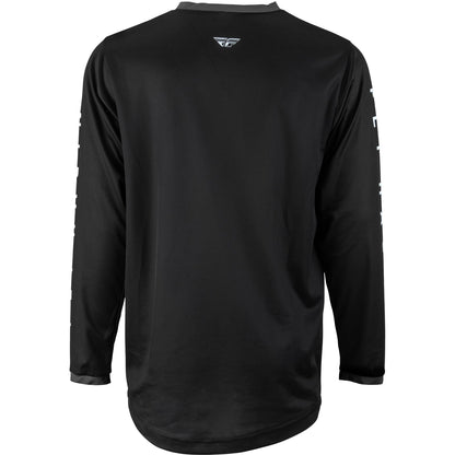 Fly Racing F-16 Jersey - Black/White - 2XL 376-9212X_906727