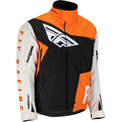 Fly Racing SNX Pro Jacket - Orange/Gray/Black_907058