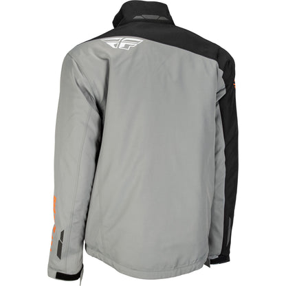 Fly Racing Aurora Jacket - Grey/Black/Orange - 2XL [MPN: 470-41232X]_907037