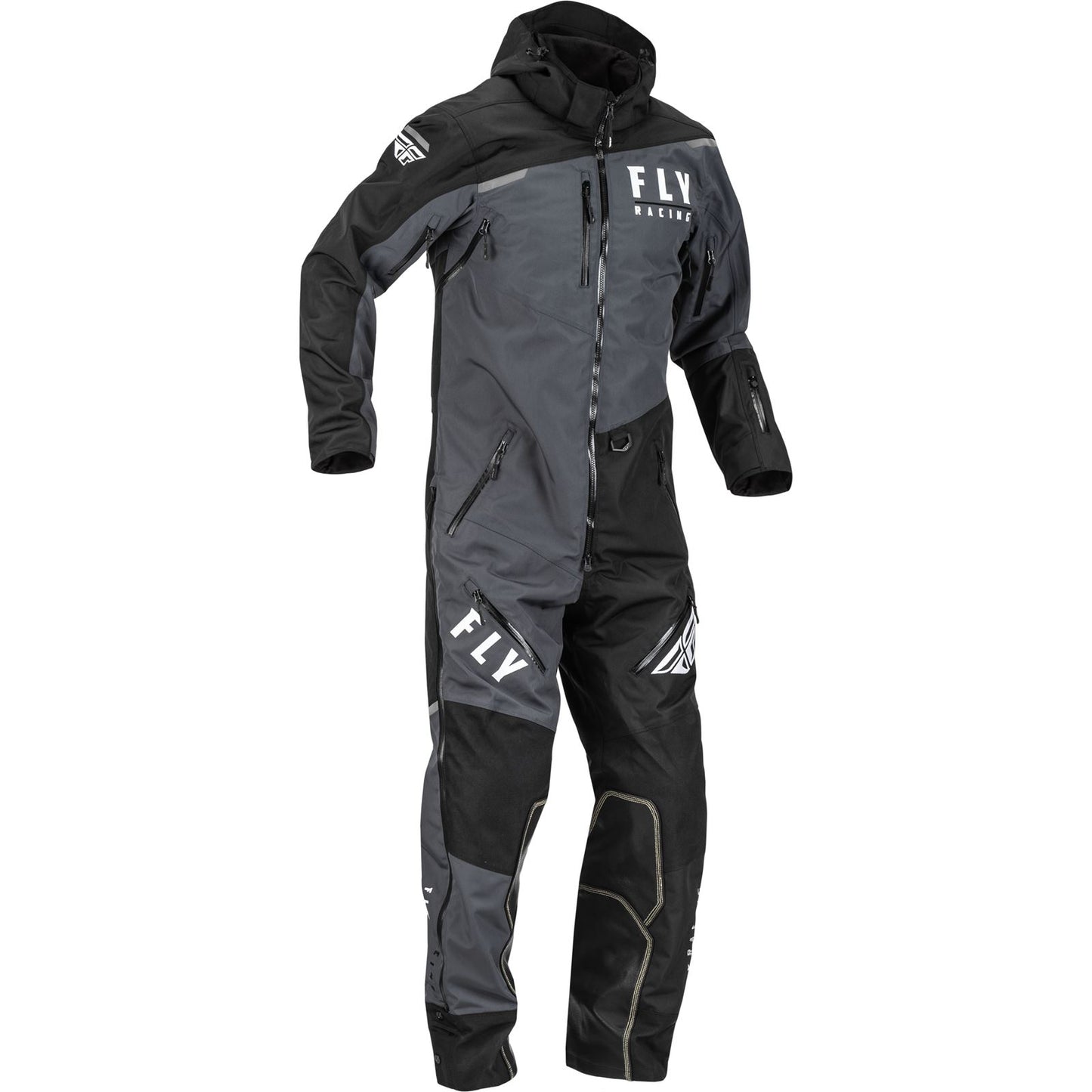 Fly Racing Cobalt Shell SB Monosuit - Black/Grey - Small 470-4355S_907408