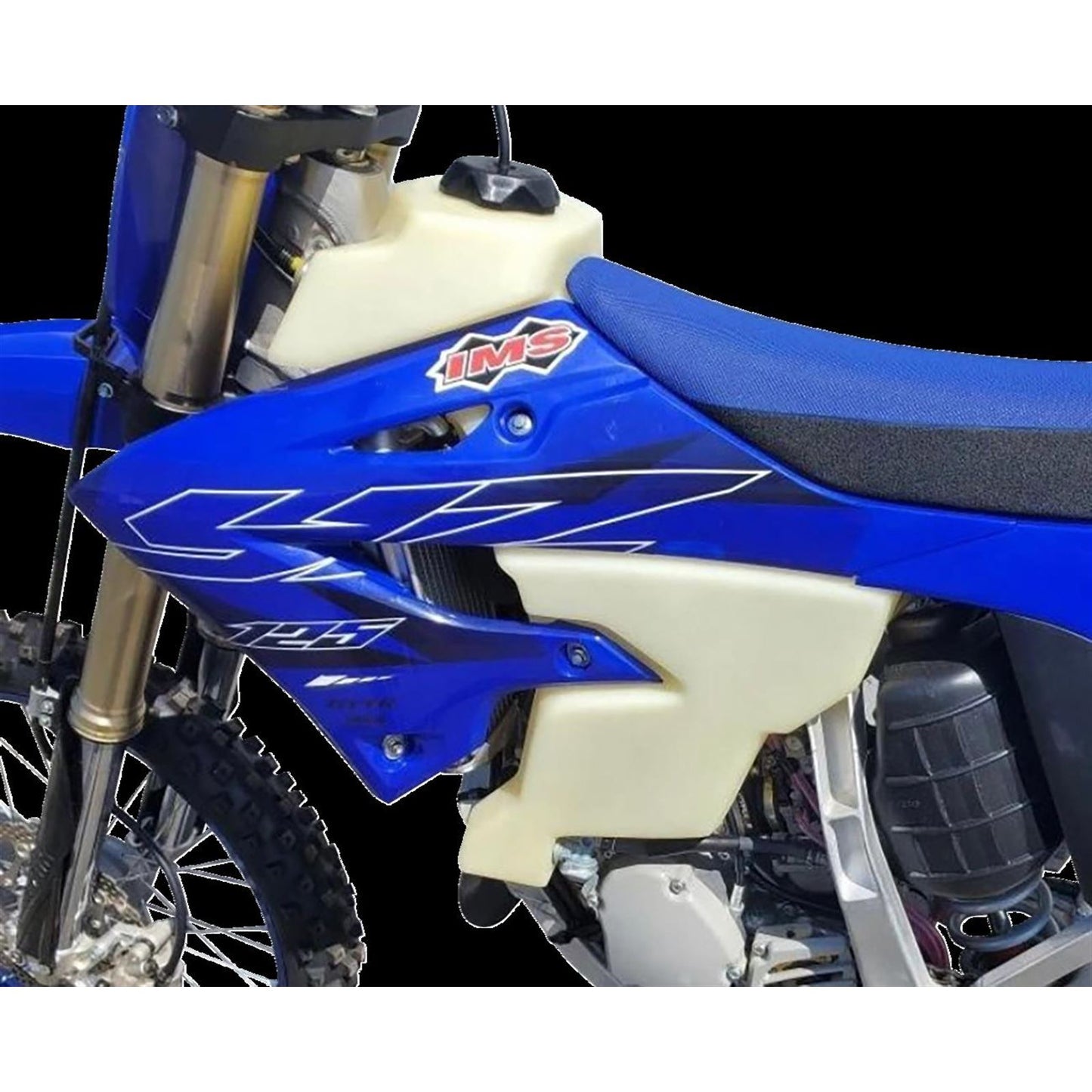 IMS Large-Capacity Gas Tank - Natural for Yamaha - 3.2 Gallon [MPN: 117342-N2]_1437762