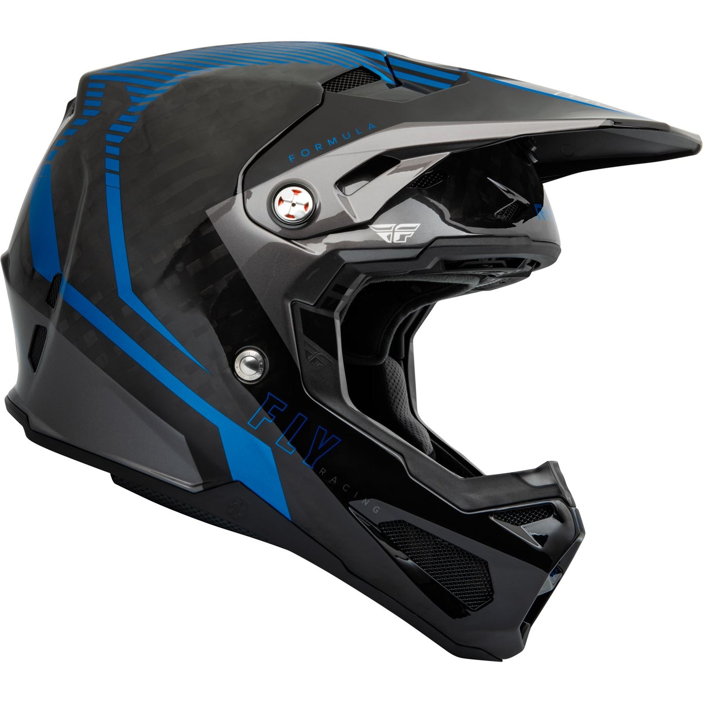 Fly Racing Formula Carbon Tracer Helmet - Blue/Black_907633