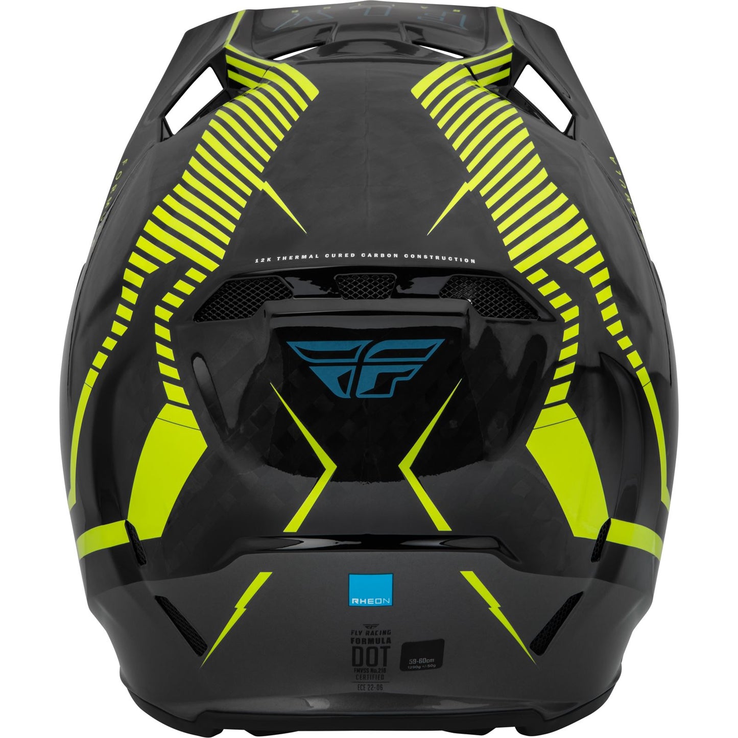 Fly Racing Formula Carbon Tracer Helmet - Hi-Vis/Black_907687