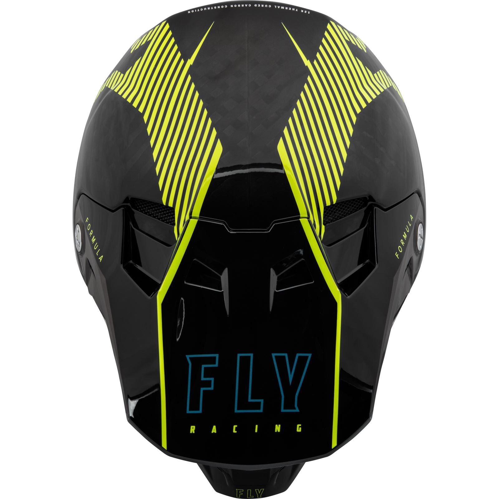 Fly Racing Formula Carbon Tracer Helmet - Hi-Vis/Black_907688