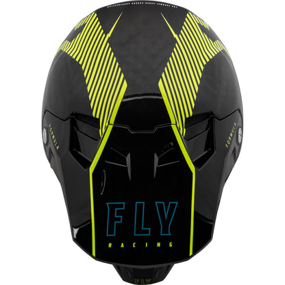 Fly Racing Formula Carbon Tracer Helmet - Hi-Vis/Black_907688