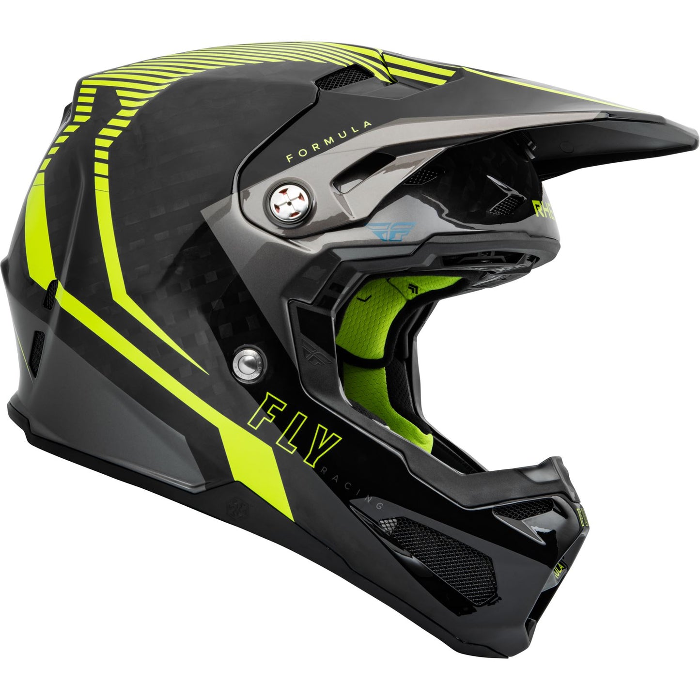 Fly Racing Formula Carbon Tracer Helmet - Hi-Vis/Black_907689