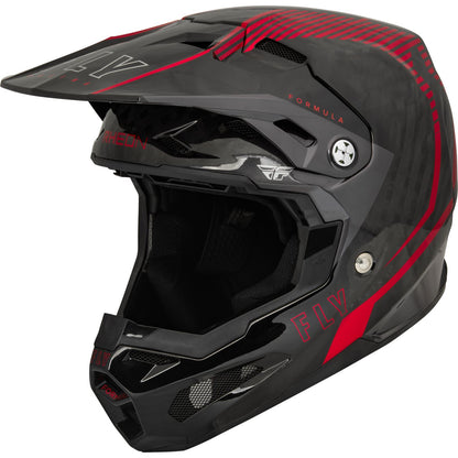 Fly Racing Formula Carbon Tracer Helmet - Red/Black_907764