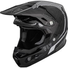 Fly Racing Formula Carbon Tracer Helmet - Silver/Black _907742