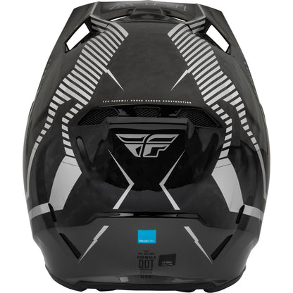 Fly Racing Formula Carbon Tracer Helmet - Silver/Black _907743