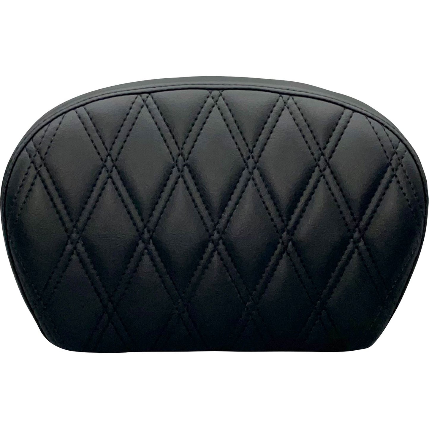 Le Pera Sissy Bar Pad - Double Diamond - Dull Black L-SBP01DD-DULL_1080407