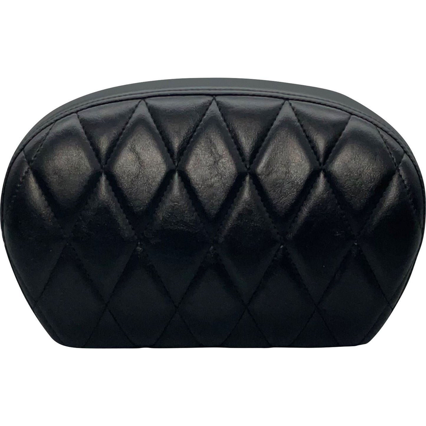 Le Pera Sissy Bar Pad - Single Diamond - Shiny Black L-SBP01DM-SH_1080404