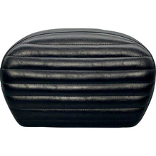 Le Pera Sissy Bar Pad - Pleated - Shiny Black L-SBP01PT-SH_1080397