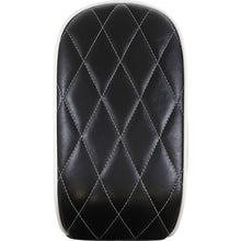 Le Pera Bare Bones Pillion Pad White Diamond Stitch - Black - FL/FX '18-'23 LY-007PDMWTP_1135829